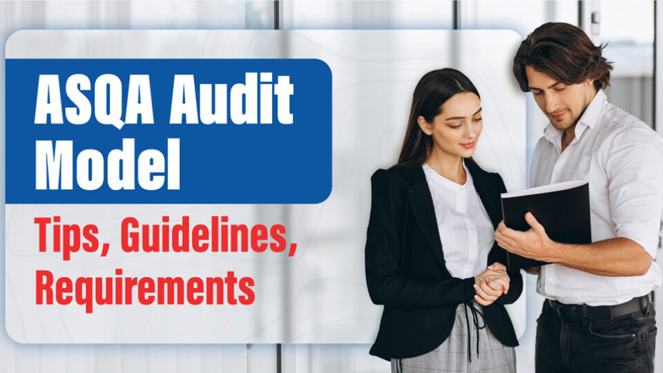 ASQA Audit Model Tips, Guidelines, and Requirements at TotalVET Training Resources
