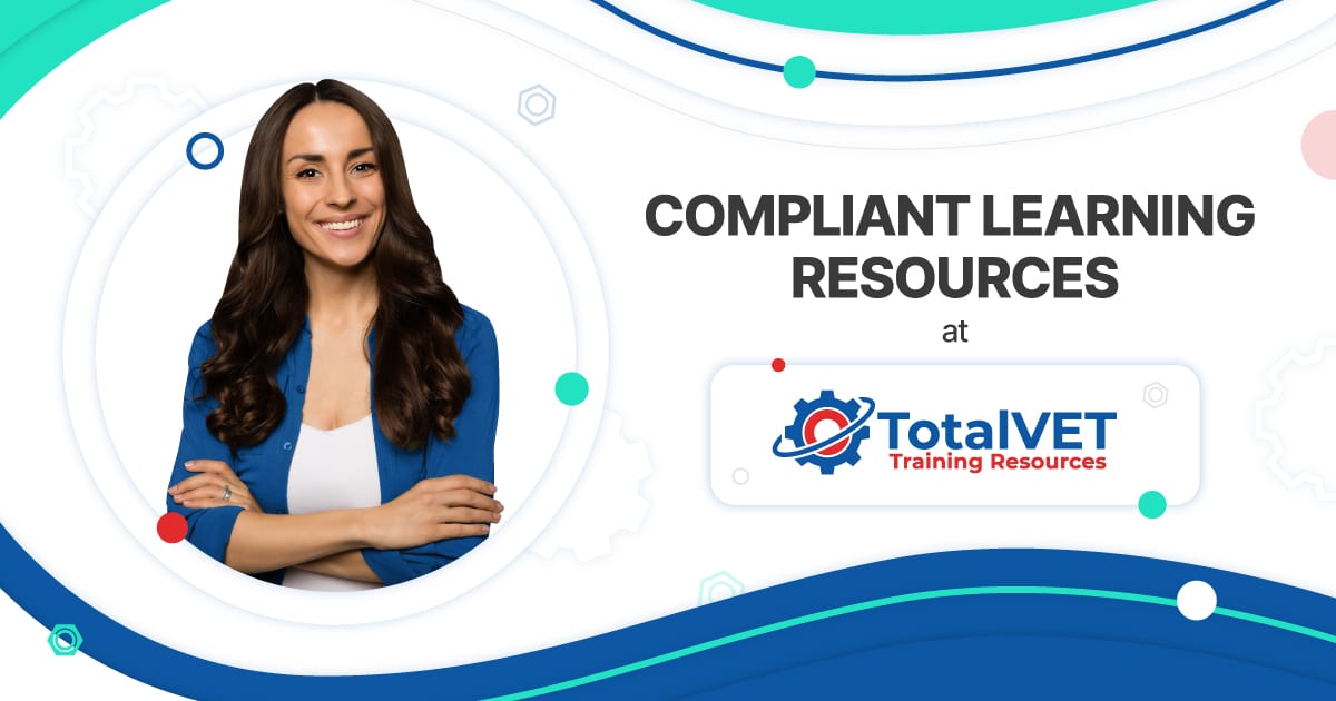 Browse Compliant Learning Resources at TotalVET Training Resources